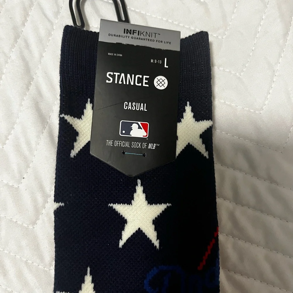 Men’s , Stance, socks, American flag, MLB, dodgers.LA Dodgers, baseball - Picture 5 of 6